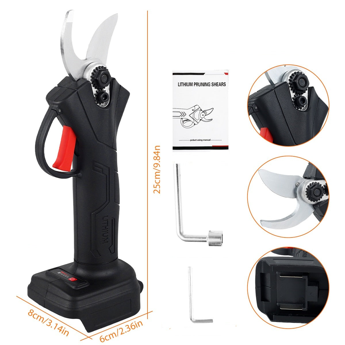 Andavo Draadloze Elektrische Snoeischaar